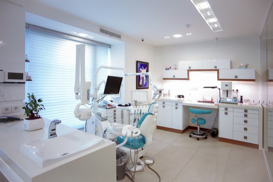 A welcoming dental practice interior